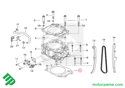 guarnizione tgb 924011 esploso(2)